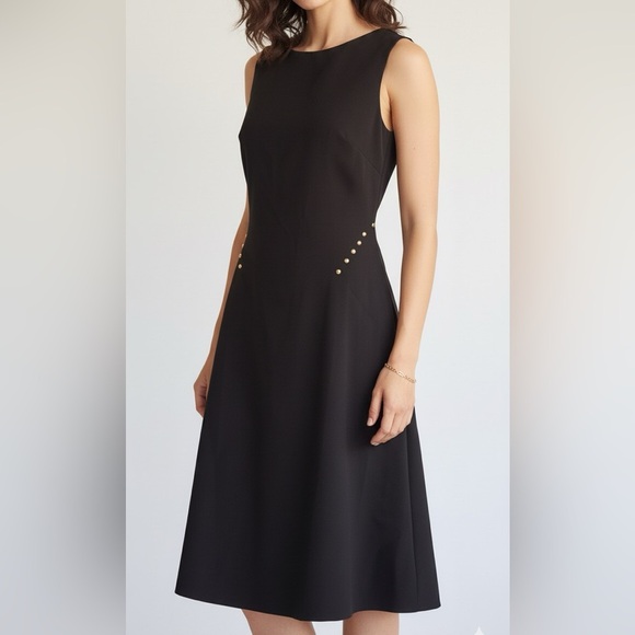 Ivanka Trump Dresses & Skirts - Ivanka Trump Black Studded Dress